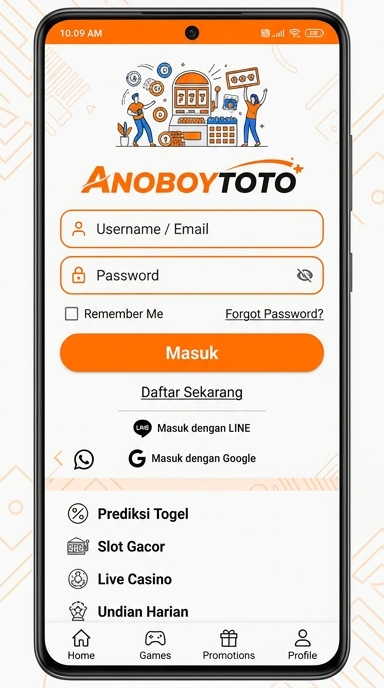 Masuk Akun anoboytoto dengan Mudah dan Cepat