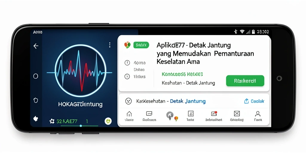 Tampilan antarmuka HOKAGE77 yang modern dan fungsional untuk detak jantung.
