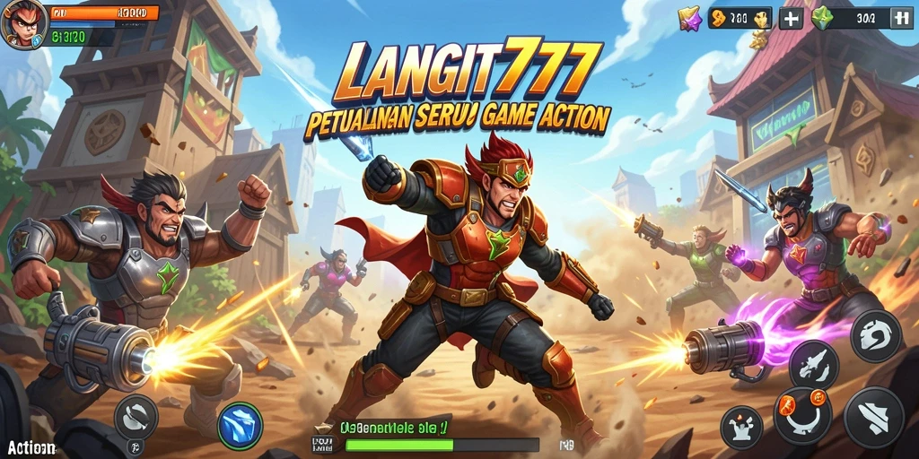 Tampilan antarmuka LANGIT777 yang penuh aksi dan menarik.